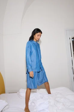 IHBECCOS Chemise en jeans