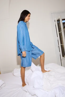 IHBECCOS Chemise en jeans